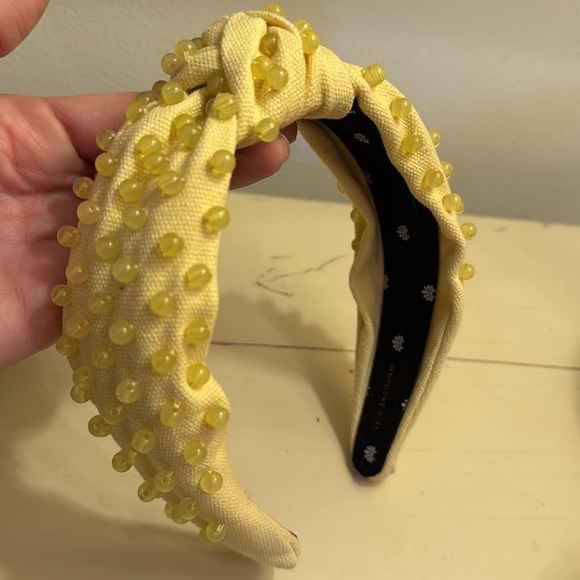 Lele Sadoughi Lemon Knotted Headband - Picture 2 of 3